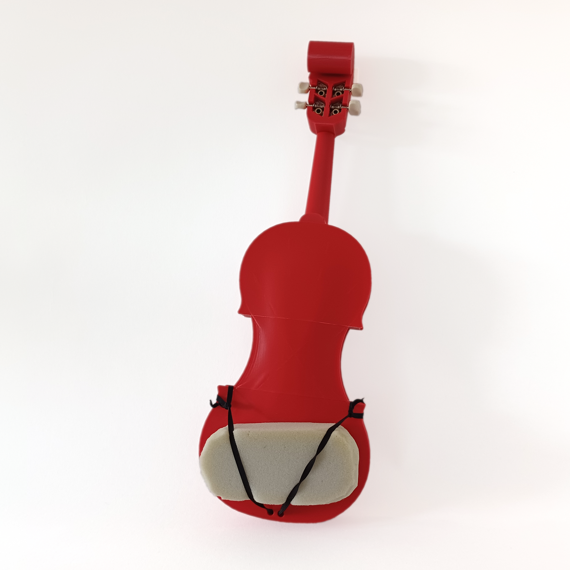 hele viool rood achterkant vioolfabriek